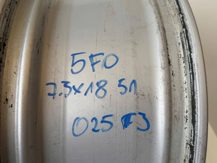 1x Alufelge 18 Zoll 5F0601025J Seat Leon Rim Wheel FEL5202252934gh