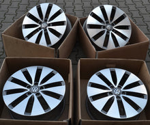 Laden Sie das Bild in den Galerie-Viewer, 4x Alufelge 18 Zoll 7.5&quot; 5x112 51ET Glanz Graphit 1K0601025 Mg 6 5 Golf V