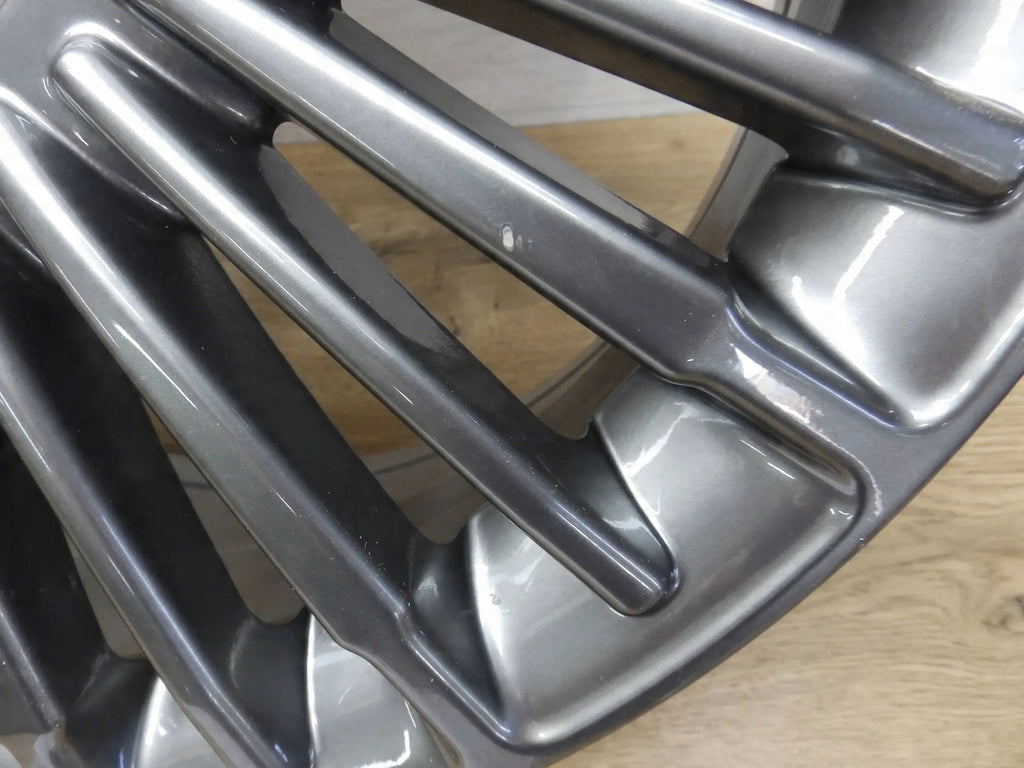 1x Alufelge 16 Zoll 6.0" 4x98 41ET Graphit 50290267 Fiat 500 Rim Wheel