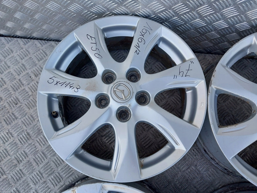 4x Alufelge 16 Zoll 6.5" 5x114.3 50ET 9965876560 Mazda 3 Rim Wheel FEL5797601180wy