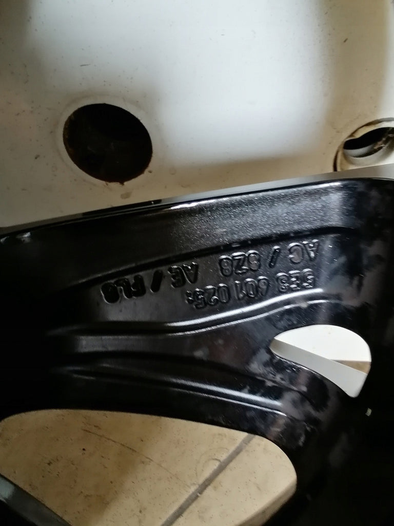 1x Alufelge 17 Zoll 6.5" 5x112 46ET Glanz Silber 5E3601025AC Skoda Octavia