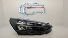 Laden Sie das Bild in den Galerie-Viewer, Frontscheinwerfer Ford Focus MX7B-13E014EB Full LED Rechts Headlight SCH8334196659ul