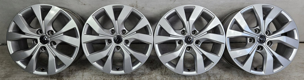 4x Alufelge 16 Zoll 6.5" 5x114.3 41ET 403009128R Renault Megane III Talisman Iv FEL9172414745vo