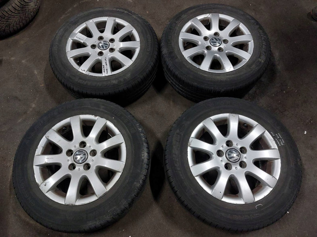 4x Alufelge 15 Zoll 6.5" 5x112 50ET 1K0601025A VW Golf V I Rim Wheel FEL2364764021yo