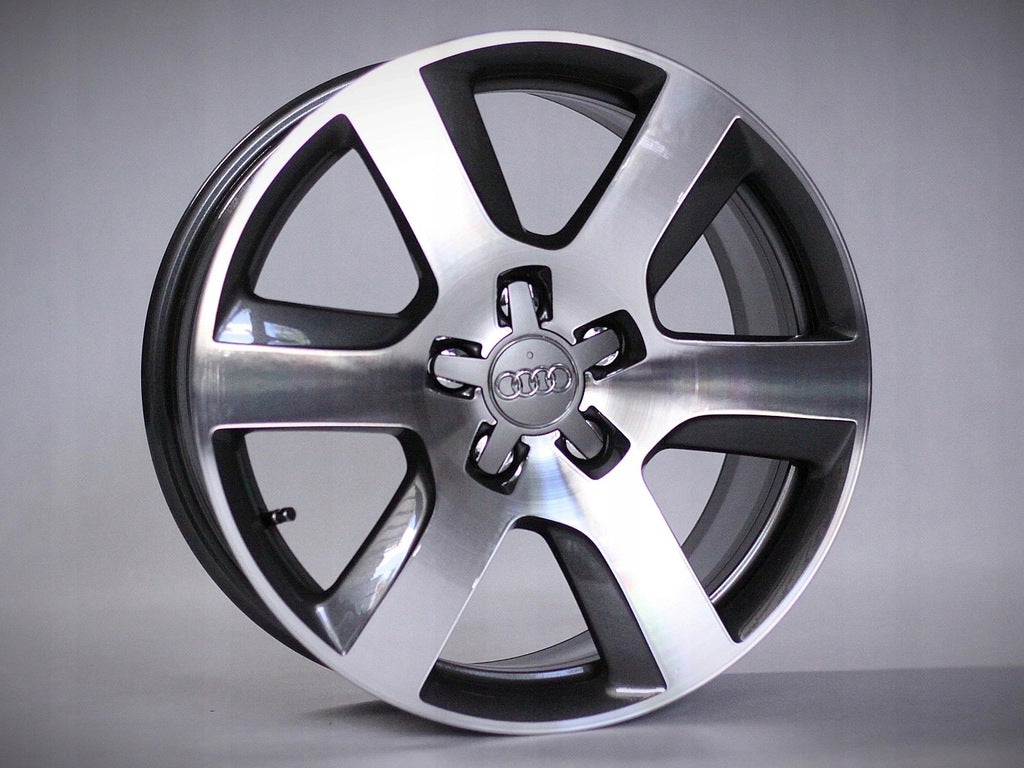 4x Alufelge 17 Zoll 8.0" 5x112 39ET Glanz Grau 4G0601025BK Audi A6 C7 B9 Mg FEL7303267263gv