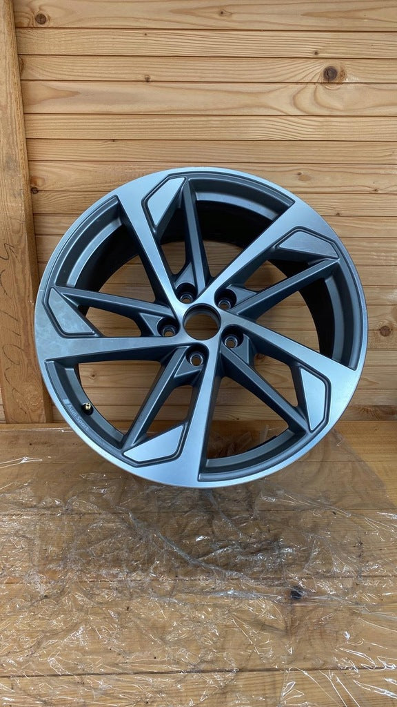 1x Alufelge 19 Zoll 8.5" 5x112 38ET Glanz Grau 83A601025 Audi Q3 Mg Rim Wheel FEL9534582058fr