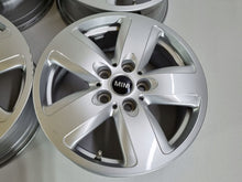 Laden Sie das Bild in den Galerie-Viewer, 4x Alufelge 16 Zoll 7.0" 5x112 47ET Glanz Silber 6877741 Mini Rim Wheel FEL4870919860hn