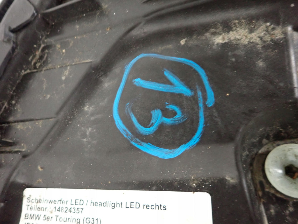 Frontscheinwerfer BMW 5 G31 G30 849911601 LED Rechts Scheinwerfer Headlight SCH5864552019ph
