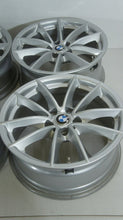 Laden Sie das Bild in den Galerie-Viewer, 4x Alufelge 17 Zoll 7.5" 5x112 27ET Glanz Silber 6868217 BMW G30 Rim Wheel FEL4419294736ae
