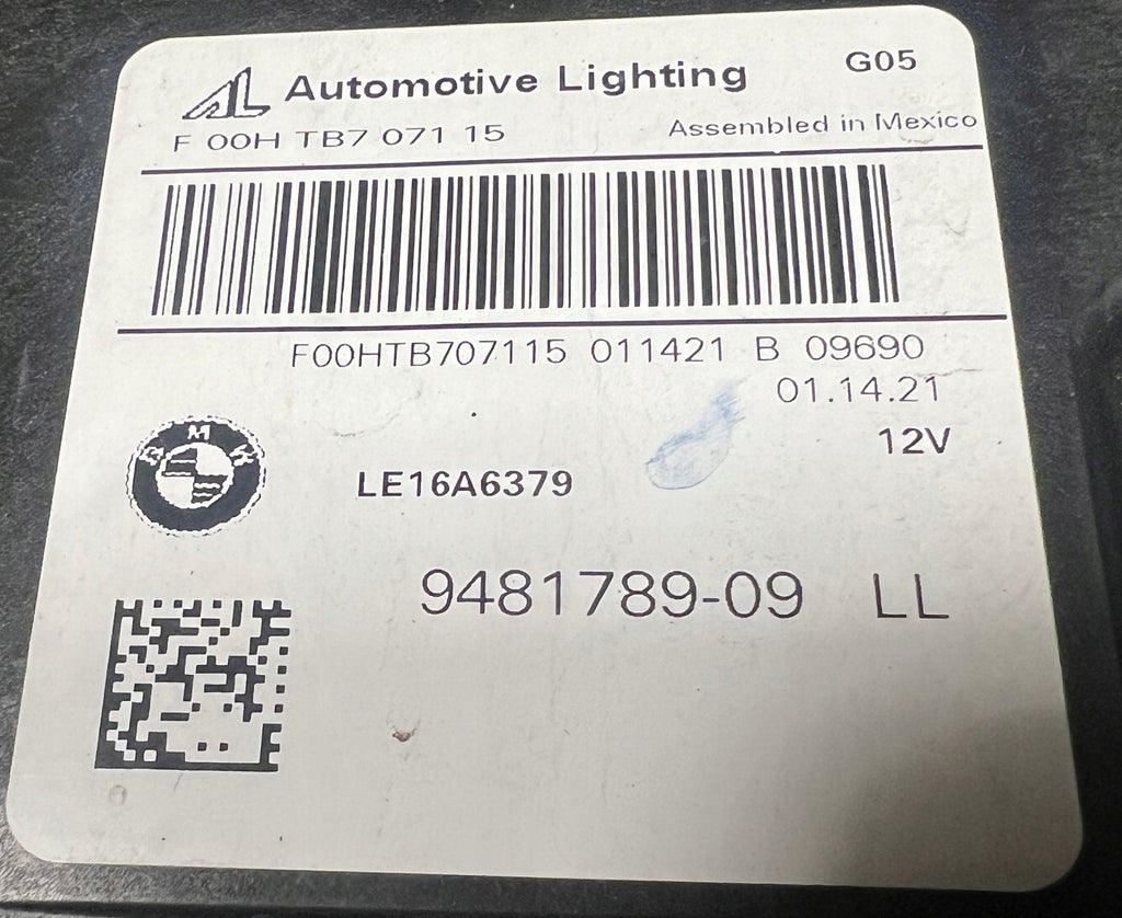 Frontscheinwerfer BMW X5 G05 G06 9481789-09 LED Links Scheinwerfer Headlight SCH9345940500dt