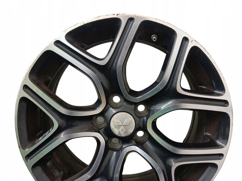 1x Alufelge 18 Zoll 7.0" 5x114.3 38ET Glanz Schwarz Mitsubishi Outlander Iii FEL4626897399do