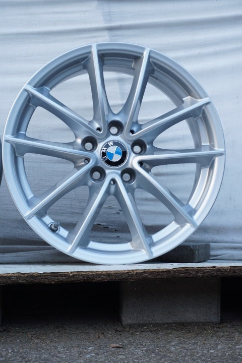 4x Alufelge 17 Zoll 7.5" 5x112 27ET Silber 6868217 BMW Rim Wheel FEL1965964292ye