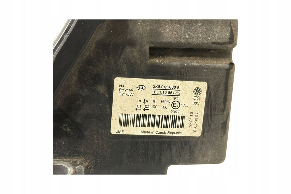 Frontscheinwerfer VW Caddy 2K5941006B 1T0805932 Rechts Scheinwerfer Headlight SCH6307498147pd