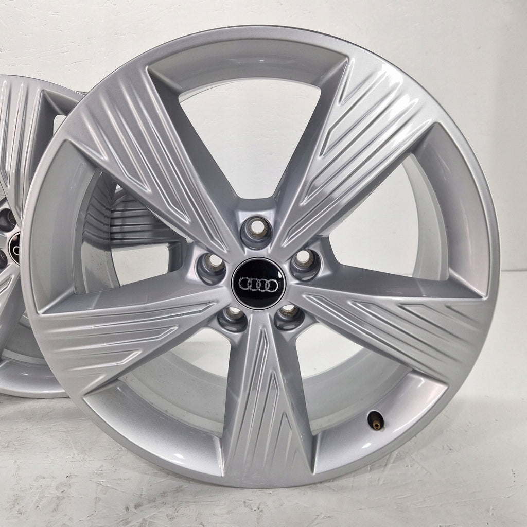 4x Alufelge 19 Zoll 8.0" 5x112 45ET Glanz Silber 89A601025B Audi Rim Wheel FEL5091456602zd