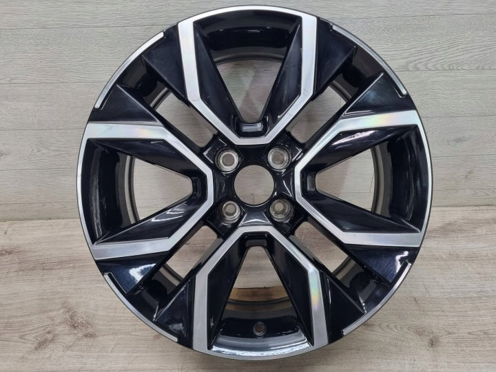 1x Alufelge 18 Zoll 6.5" 4x108 26ET Glanz Schwarz 9833485080 Citroën C4 Iii FEL6467025962oo
