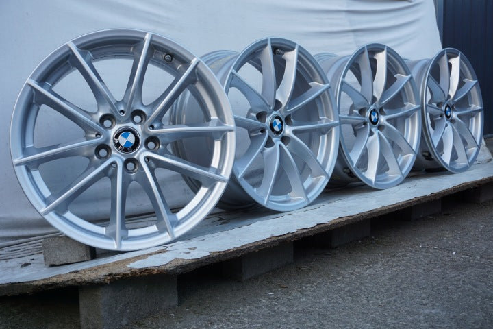 4x Alufelge 17 Zoll 7.5" 5x112 27ET Silber 6868217 BMW Rim Wheel FEL1965964292ye