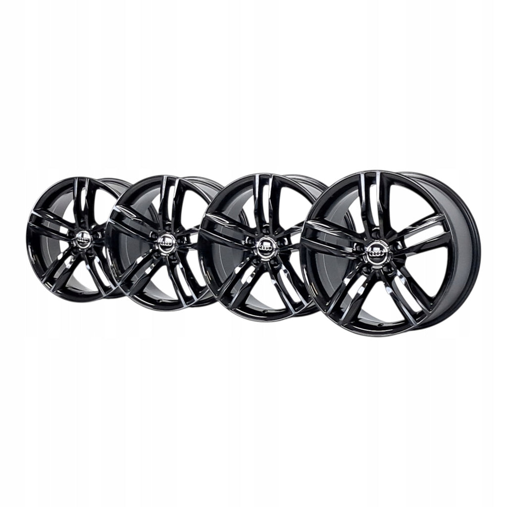 4x Alufelge 18 Zoll 8.0" 5x112 35ET Glanz Schwarz 8K0601025 Audi A4 B7 Rim Wheel FEL6694529644vs