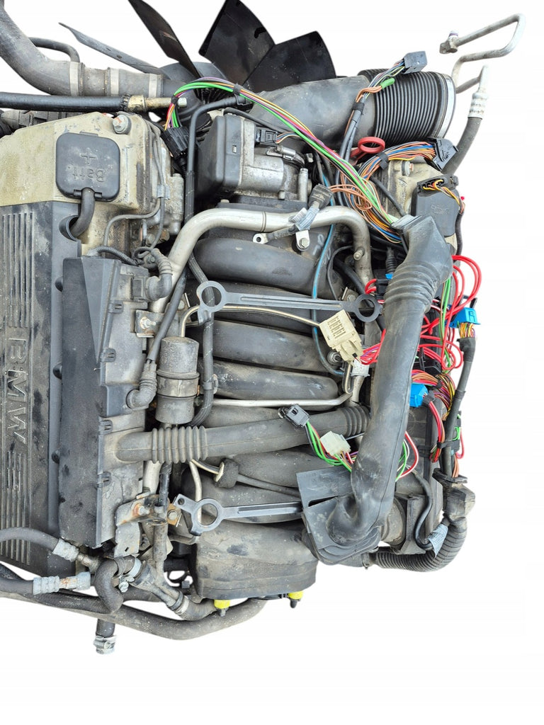 Motor BMW E39 M62B35 3.5 Benzin Engine Komplett