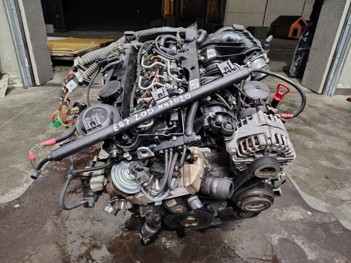 Motor BMW E87 N47D20 2.0 89TKm Diesel Engine Komplett MOT1288779443zx