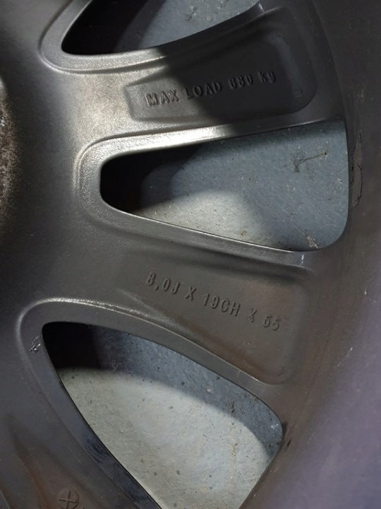 1x Alufelge 19 Zoll 8.0" 5x108 AH5M1007BA Land Rover Freelander Rim Wheel FEL9031708616ds