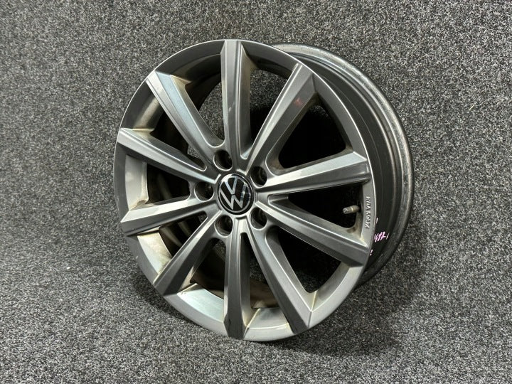 1x Alufelge 17 Zoll 6.5" 5x112 41ET Glanz Silber 3G0071497C VW Passat B8 FEL5352257059zw