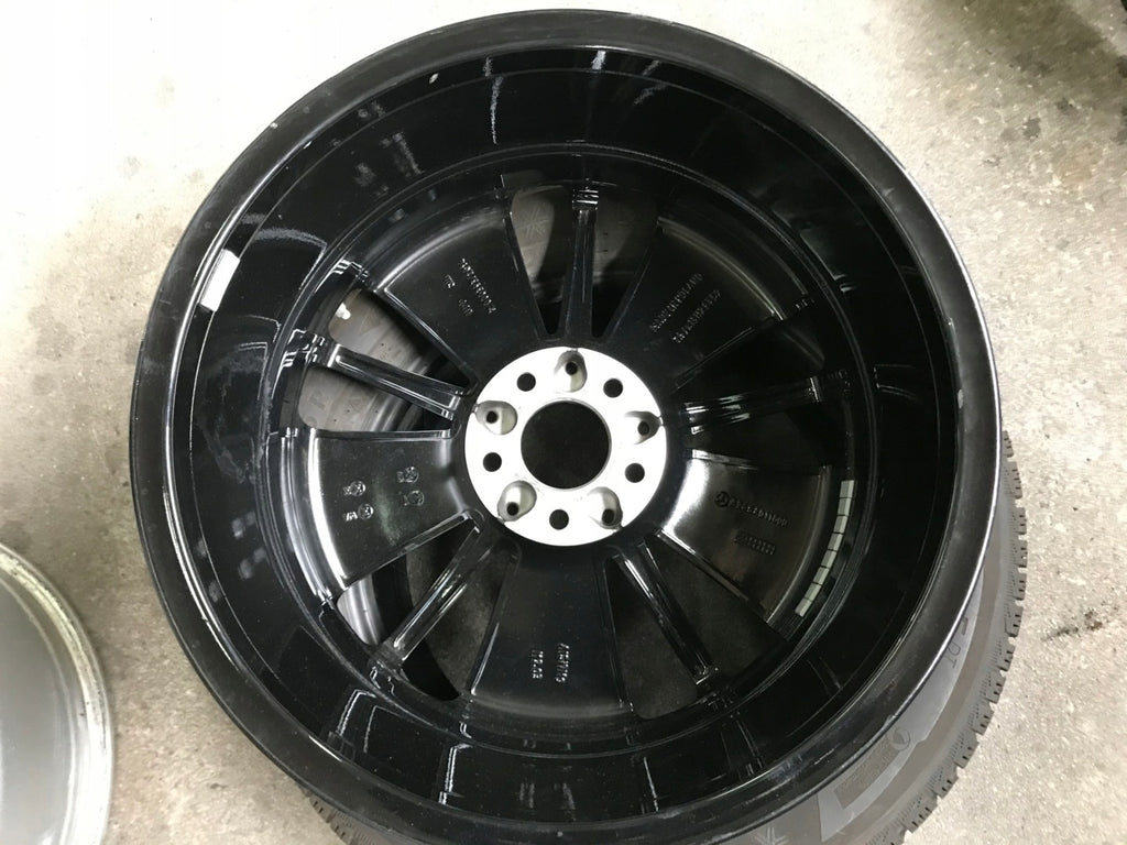 1x Alufelge 18 Zoll 7.5" 5x112 52ET Glanz Schwarz A2464011800 Mercedes-Benz FEL6629029573cv