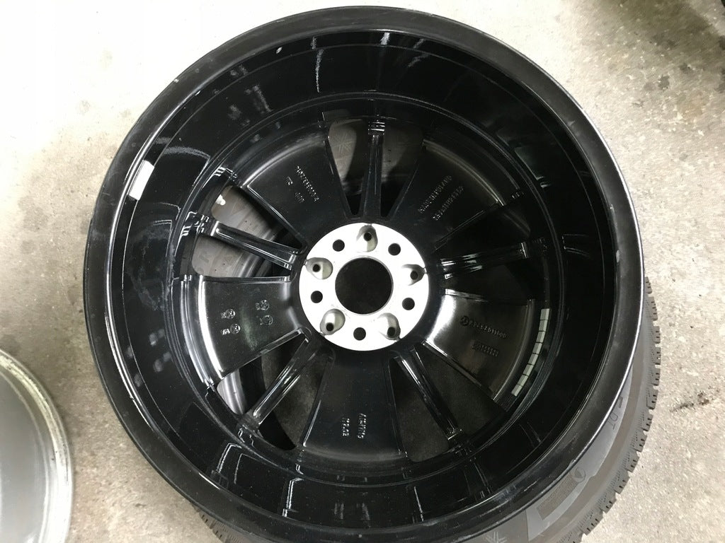 1x Alufelge 18 Zoll 7.5" 5x112 52ET Glanz Schwarz A2464011800 Mercedes-Benz FEL7748841512md