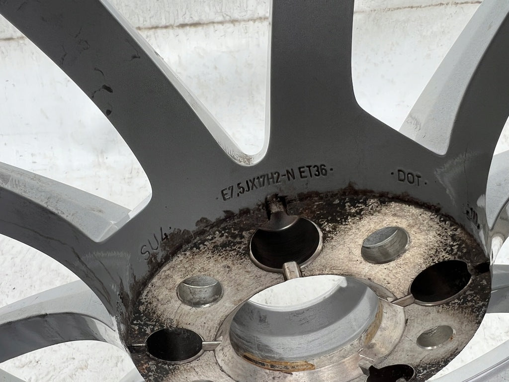 1x Alufelge 17 Zoll 7.5" 5x112 36ET Silber 4K0601025 Audi A5 A4 Rim Wheel FEL1575012076sc