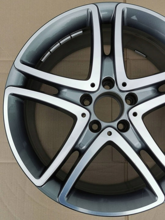 1x Alufelge 18 Zoll A2224012000 Mercedes-Benz W222 Rim Wheel FEL7671963806pk
