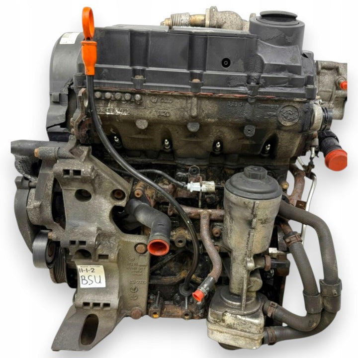 Motor VW Caddy III BSU 1.9 TDI 75PS 55kW 124TKm 2003 Diesel Engine Komplett MOT7080114695ok