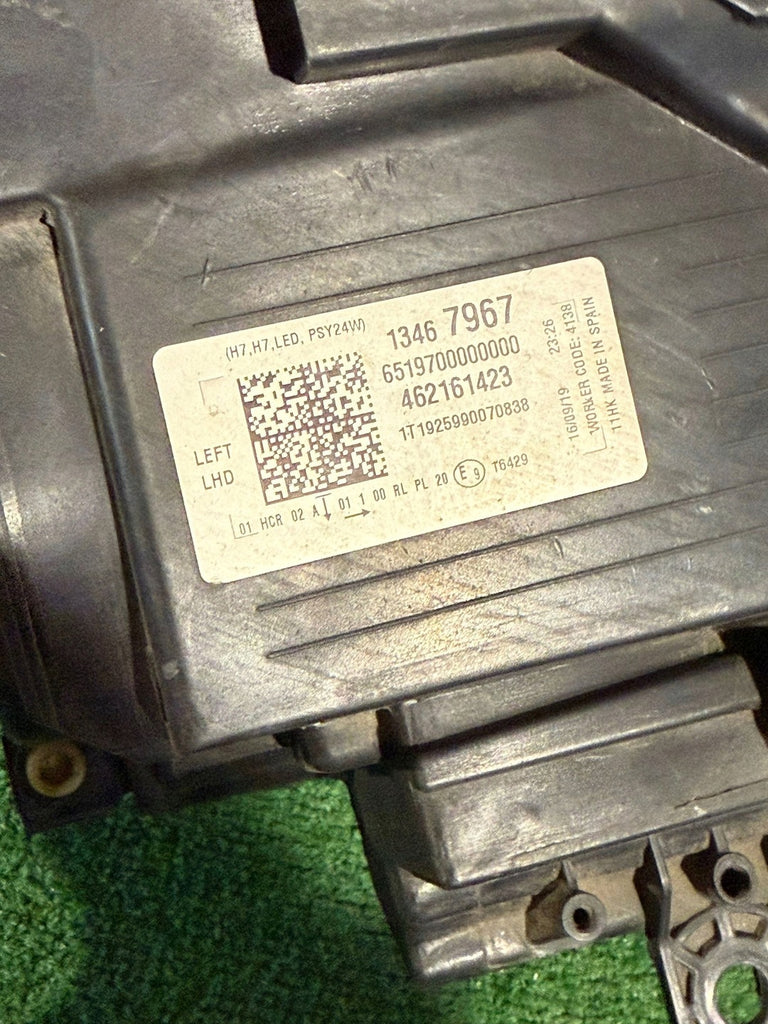 Frontscheinwerfer Opel 13467967 Ein Stück (Rechts oder Links) Headlight