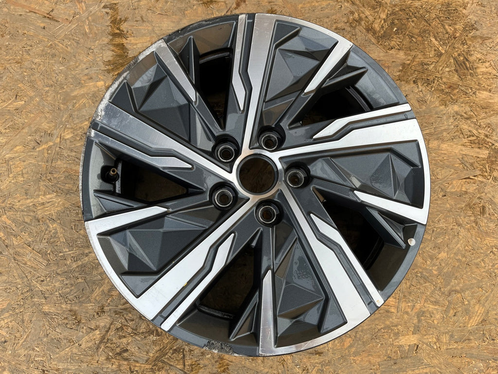 1x Alufelge 17 Zoll 7.0" 5x114.3 43,5ET Glanz 52910-N7160 Hyundai Tucson