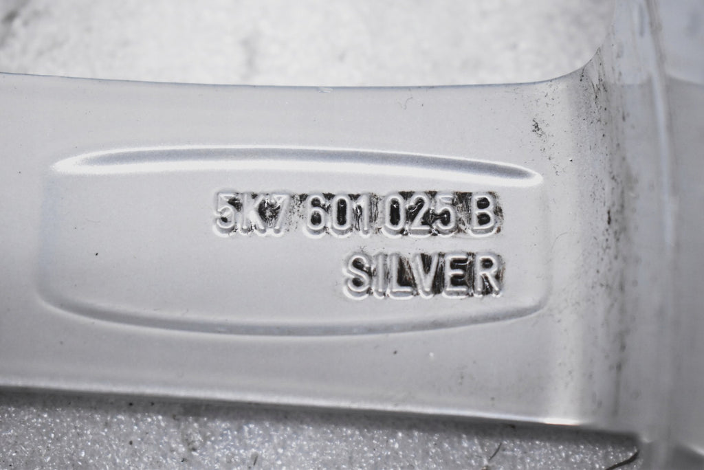 1x Alufelge 17 Zoll 7.0" 5x112 54ET Glanz Silber 5K7601025B VW Golf Vi Rim Wheel