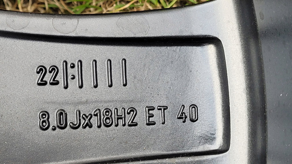 1x Alufelge 18 Zoll 8.0" 5x108 40ET KBA49992 56R8805 Citroën I Rim Wheel FEL1852279541lo