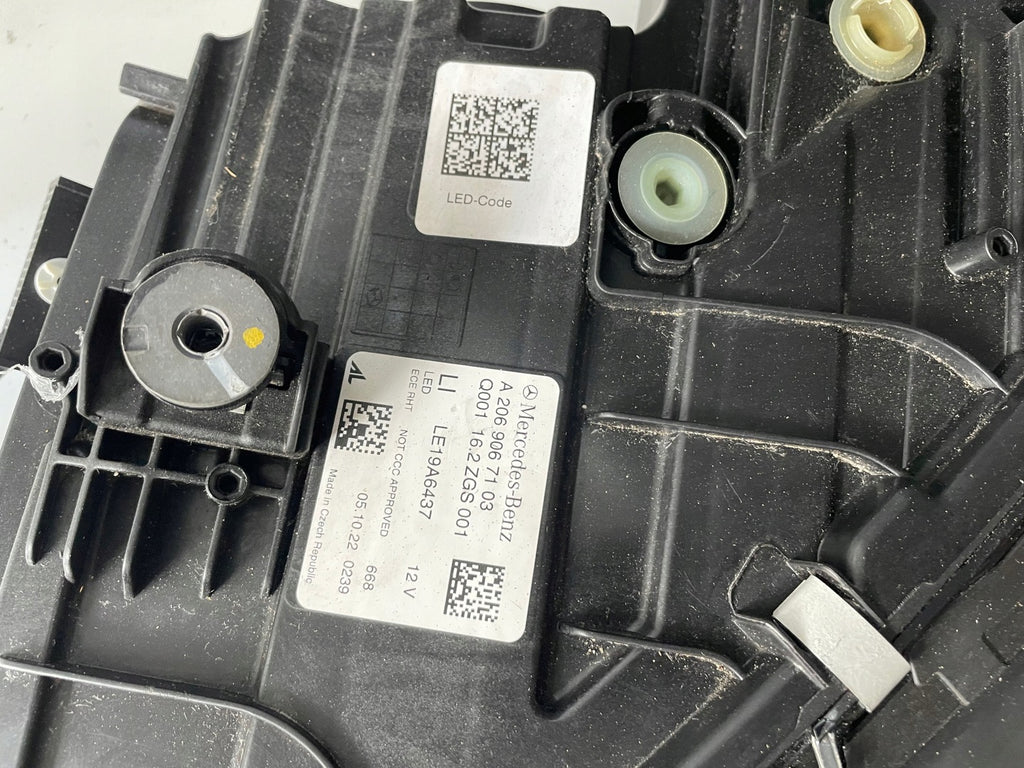 Frontscheinwerfer Mercedes-Benz W206 A2069067103 Full LED Rechts oder Links SCH4676622935ql