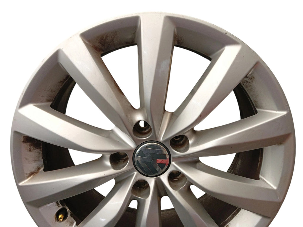1x Alufelge 17 Zoll 7.0" 5x112 43ET Glanz Silber 5N0601025 VW Tiguan Rim Wheel FEL8571352478vk