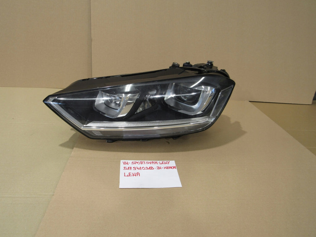 Frontscheinwerfer VW Sportsvan 517941031B Bi-Xenon Links Scheinwerfer Headlight SCH9676535829xk