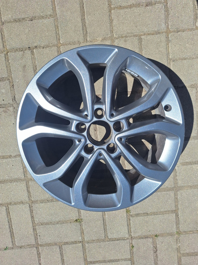 1x Alufelge 17 Zoll 7.0" 5x112 48 5ET Glanz Silber Mercedes-Benz A205 Rim Wheel FEL8517733637be