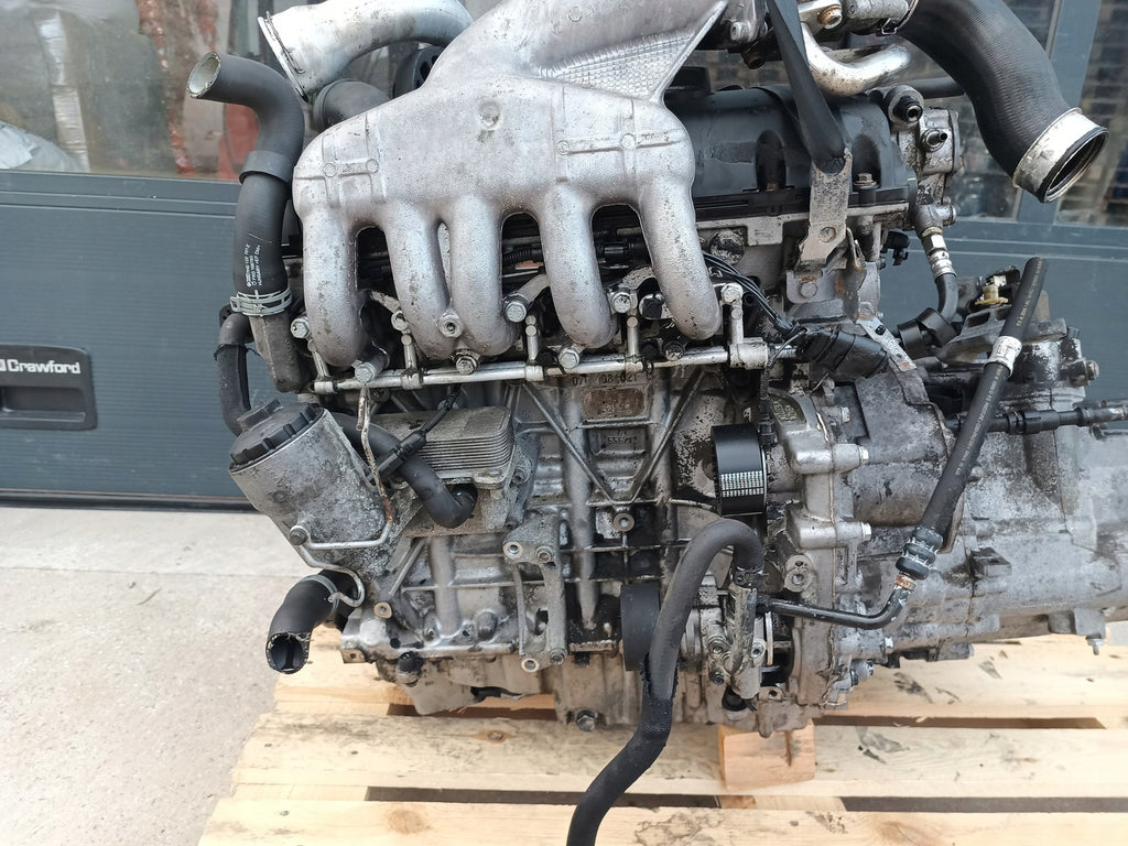 Motor VW T5 BNZ 2.5 TDI 130PS 96kW 350TKm Diesel Engine Komplett