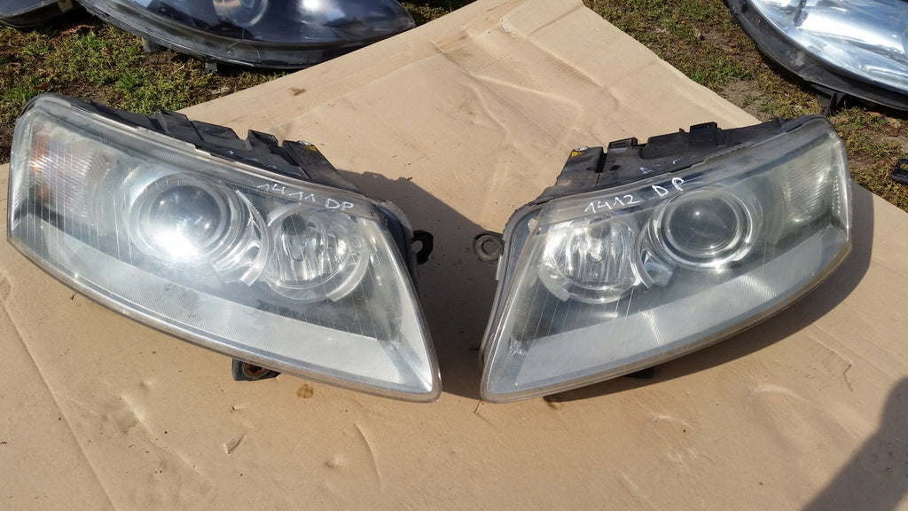 Frontscheinwerfer Audi A6 C6 Xenon Ein Stück (Rechts oder Links) Headlight