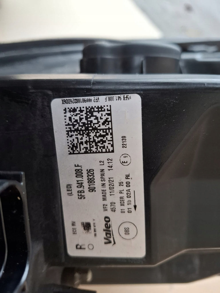 Frontscheinwerfer Seat Leon 5FB942008F Full LED Rechts Scheinwerfer Headlight SCH4767458083vh