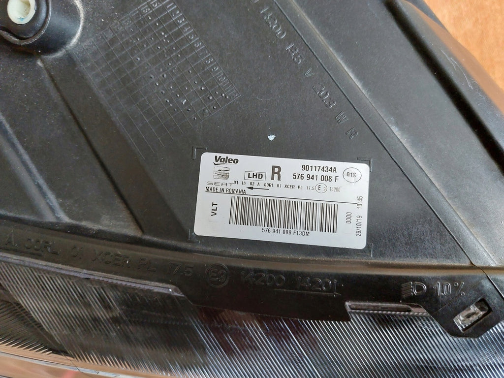 Frontscheinwerfer Seat Ateca 576941008F Full LED Rechts Scheinwerfer Headlight