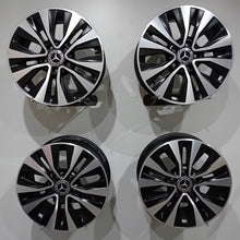 Laden Sie das Bild in den Galerie-Viewer, 4x Alufelge 16 Zoll 6.5" 5x112 44ET Matt Schwarz A1774010000 Mercedes-Benz W177 FEL1011315468ot