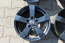 Load image into Gallery viewer, 4x Alufelge 16 Zoll 7.5" 5x112 50ET Matt Schwarz KBA49734 Audi I Rim Wheel FEL9767864672bt