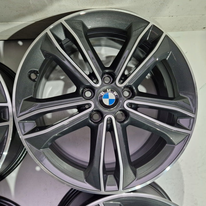 4x Alufelge 17 Zoll 7.5" 5x112 54ET BMW 4 Gran 2 F44 Tourer F45 F46 Rim Wheel FEL5387731778ld