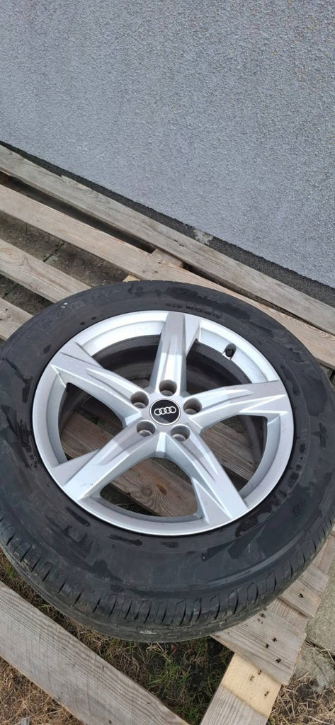 1x Alufelge 18 Zoll 8.0" 5x112 39ET Glanz Silber 80A601025BE Audi Q5 Rim Wheel FEL9813287394zx