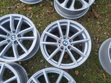 Laden Sie das Bild in den Galerie-Viewer, 4x Alufelge 17 Zoll 7.5" 5x112 30ET Glanz Silber 6883520 BMW G01 G02 Rim Wheel FEL5390766835ox