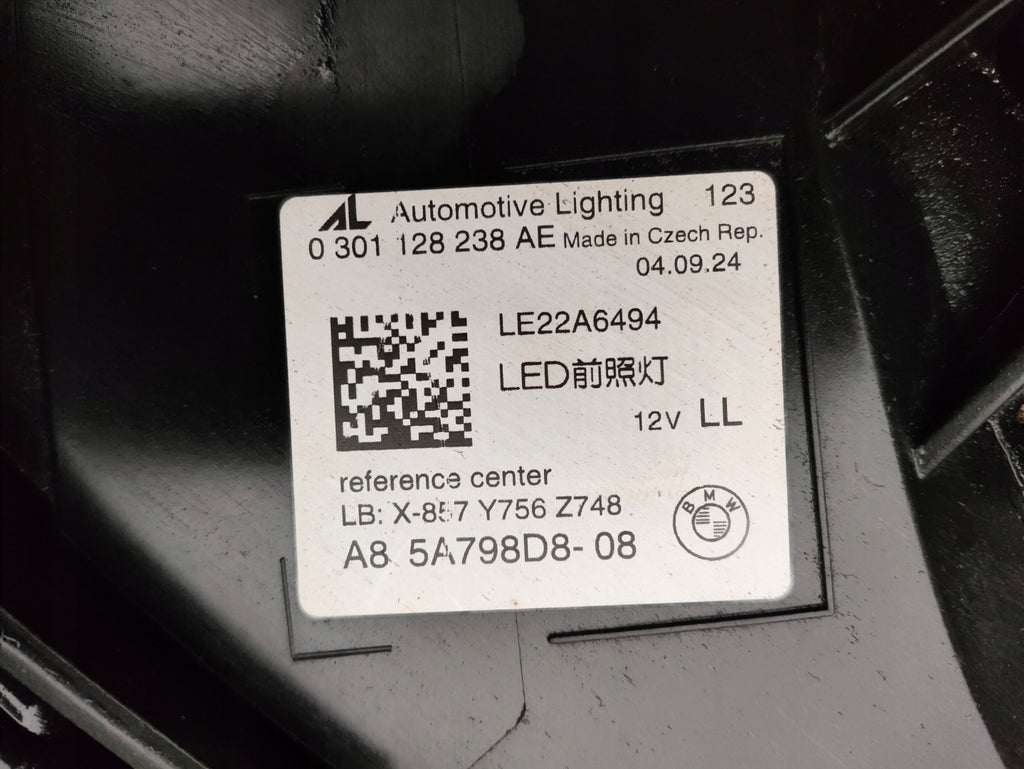 Frontscheinwerfer BMW 5 5A798D8-08 LED Rechts Scheinwerfer Headlight SCH7276746172ed