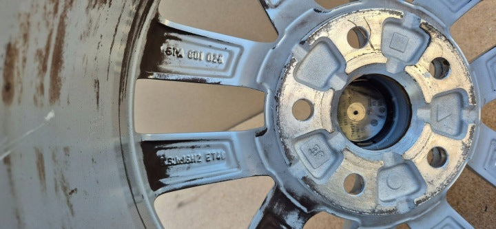 1x Alufelge 16 Zoll 6.5" 5x112 48ET 5TA601025 VW Touran Rim Wheel FEL6294563941jz