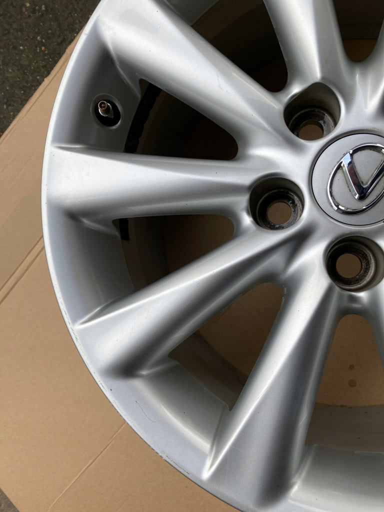 1x Alufelge 17 Zoll 7.5" 5x114.3 45ET Glanz Graphit TD320-80230 Lexus Rim Wheel FEL5925081818bj